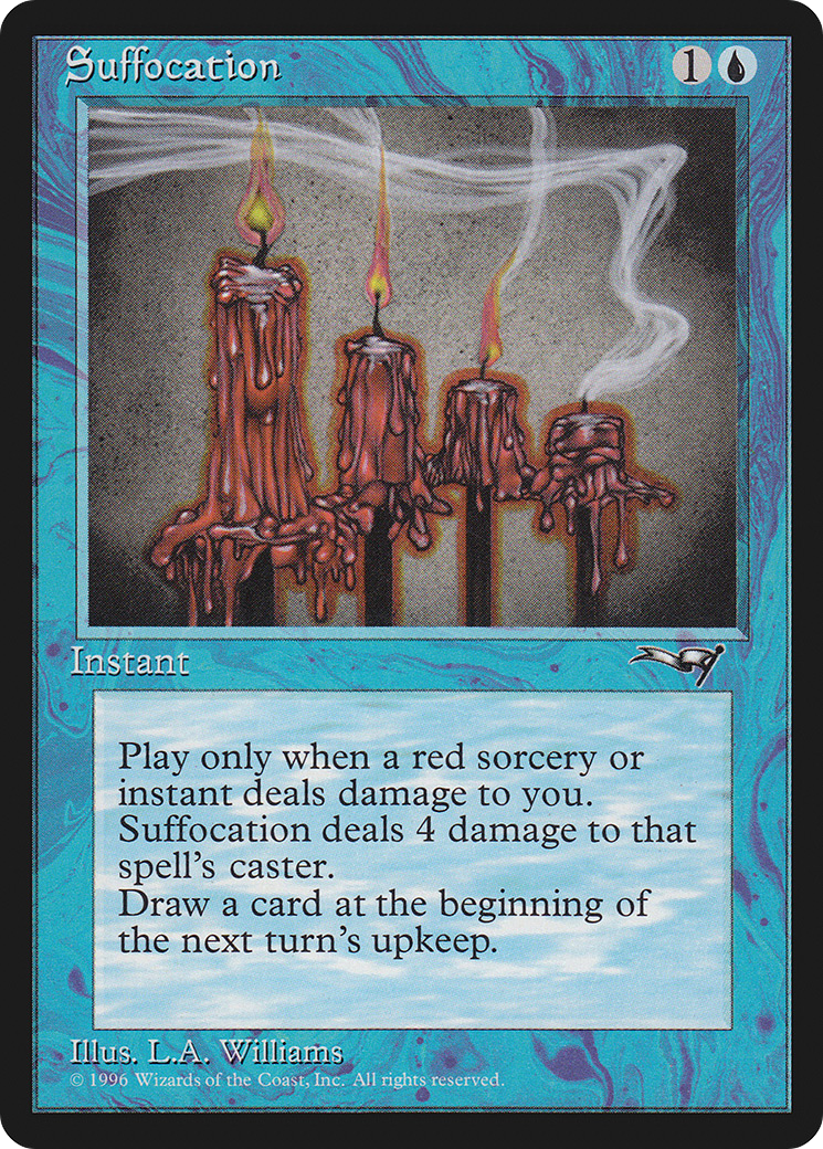 Suffocation (ALL-038) [Alliances] MTG Single Wizards of the Coast