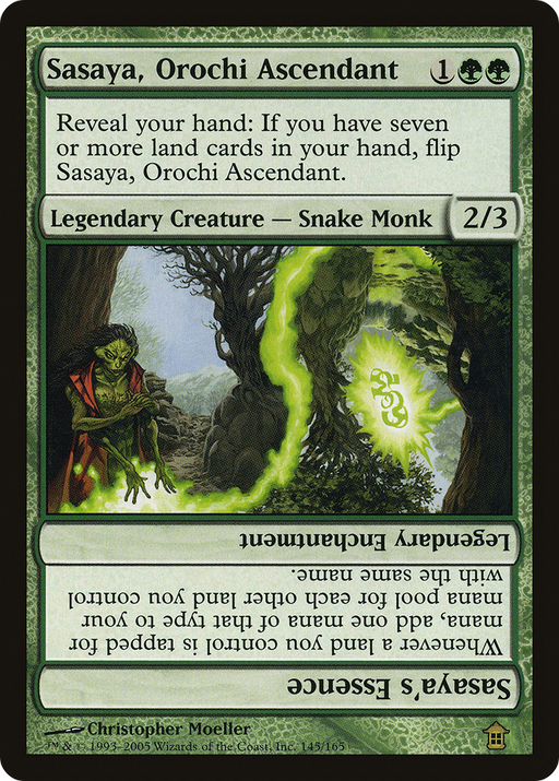 Sasaya, Orochi Ascendant (SOK-145) [Saviors of Kamigawa] MTG Single Wizards of the Coast