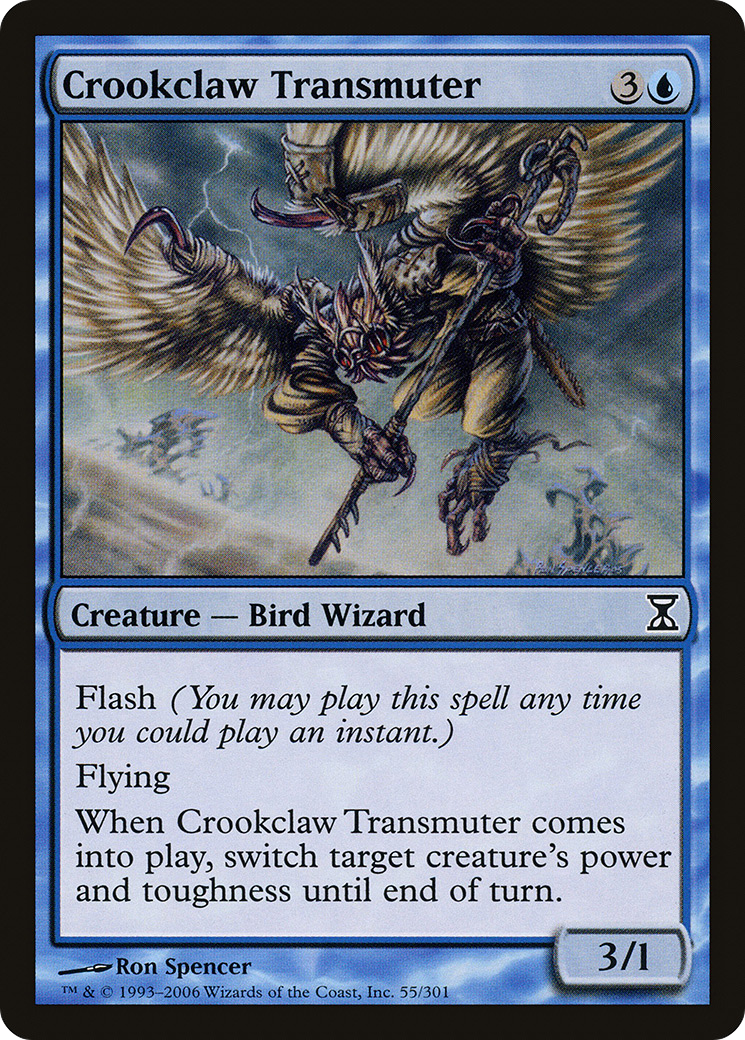 Crookclaw Transmuter (TSP-055) [Time Spiral] MTG Single Wizards of the Coast