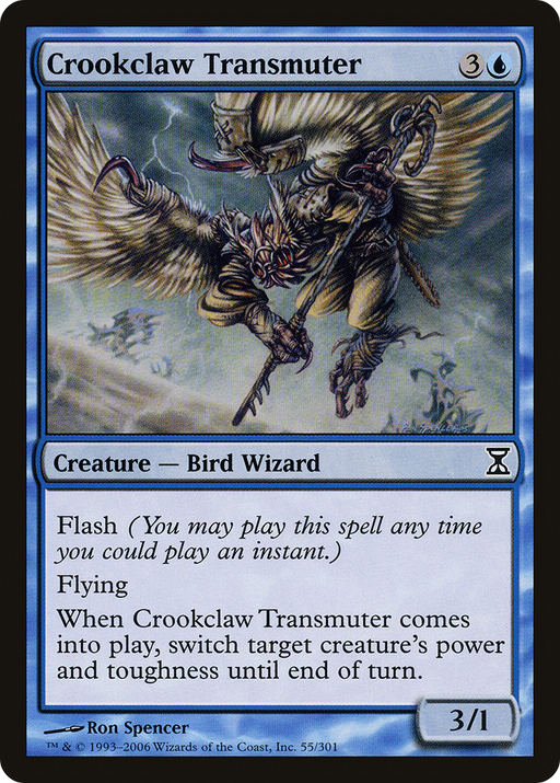 Crookclaw Transmuter (TSP-055) [Time Spiral] MTG Single Wizards of the Coast