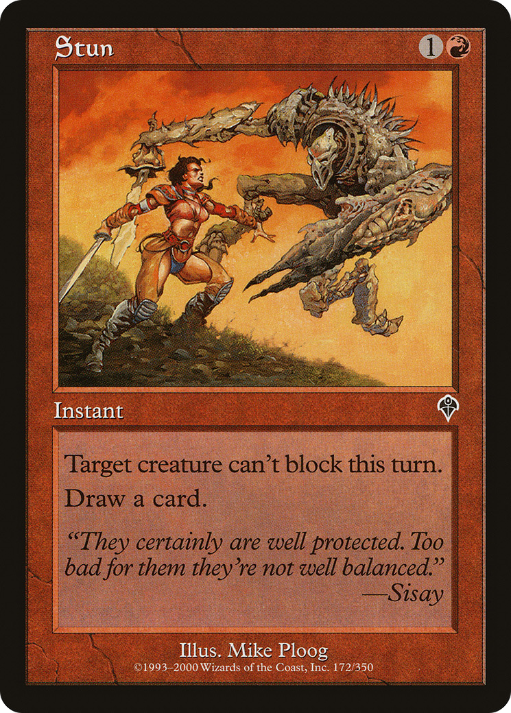 Stun (INV-172) [Invasion] MTG Single Wizards of the Coast