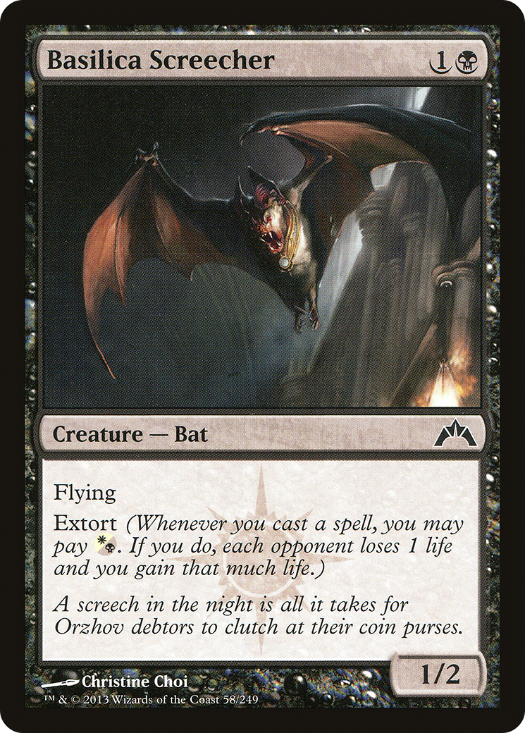Basilica Screecher (GTC-058) [Gatecrash] Foil MTG Single Wizards of the Coast