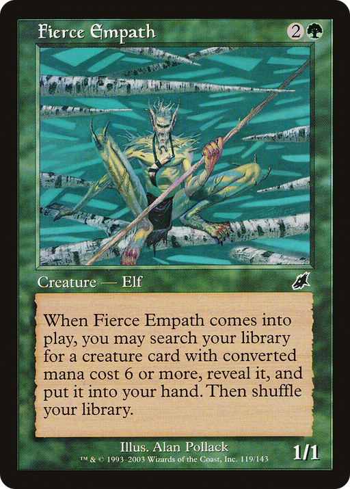 Fierce Empath (SCG-119) [Scourge] MTG Single Wizards of the Coast