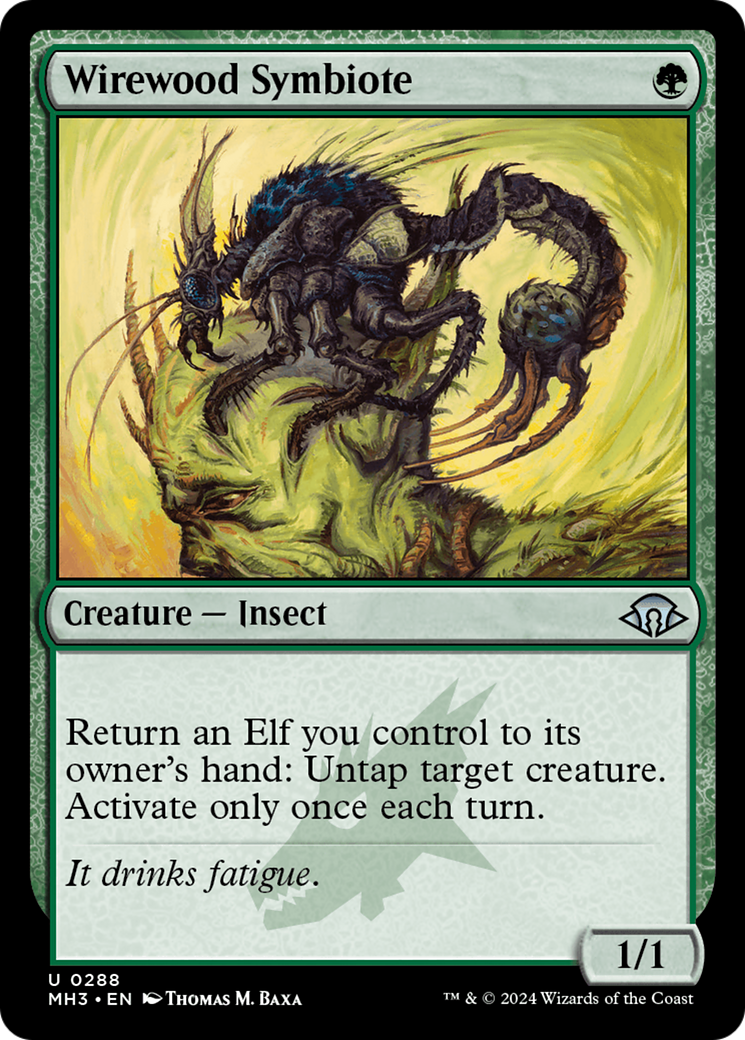 Wirewood Symbiote (MH3-288) [Modern Horizons 3] MTG Single Modern Horizons 3