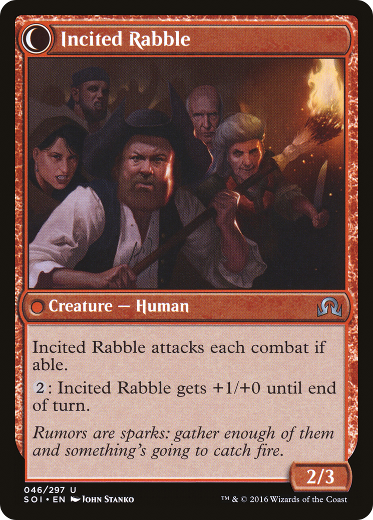 Town Gossipmonger (SOI-046) [Shadows over Innistrad] MTG Single Wizards of the Coast