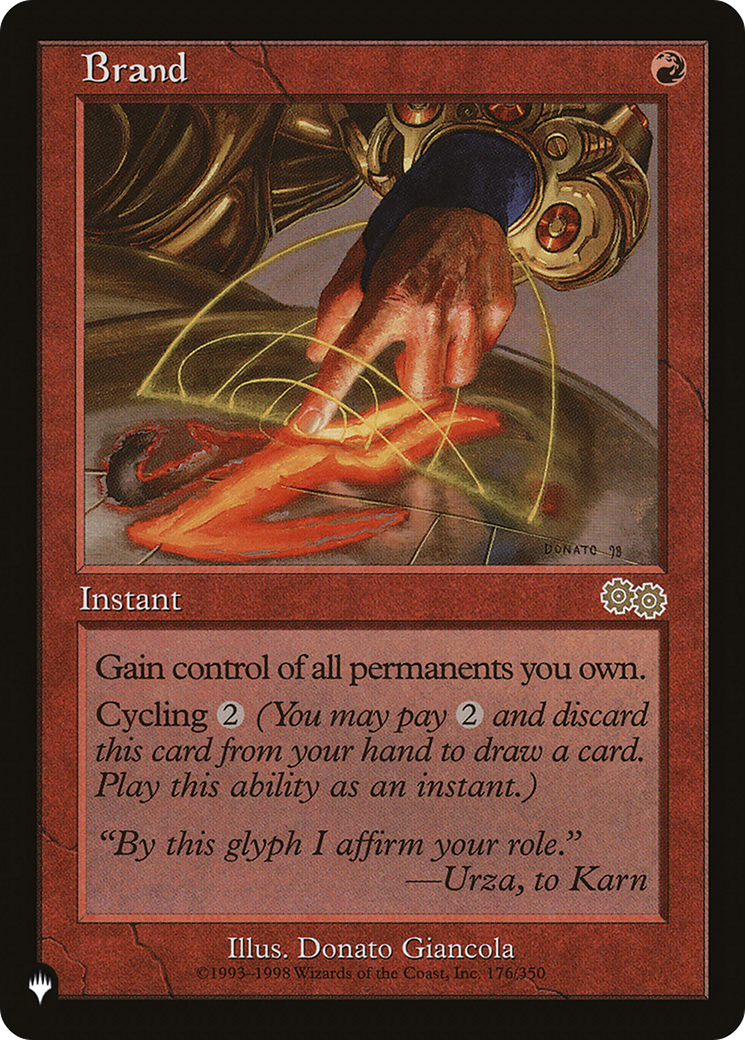 Brand (LIST-176/350) [Mystery Booster] The List MTG Single Wizards of the Coast