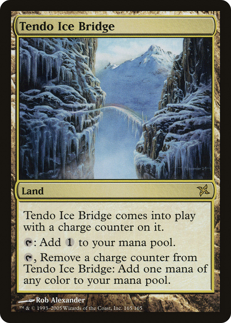 Tendo Ice Bridge (BOK-165) [Betrayers of Kamigawa] MTG Single Wizards of the Coast