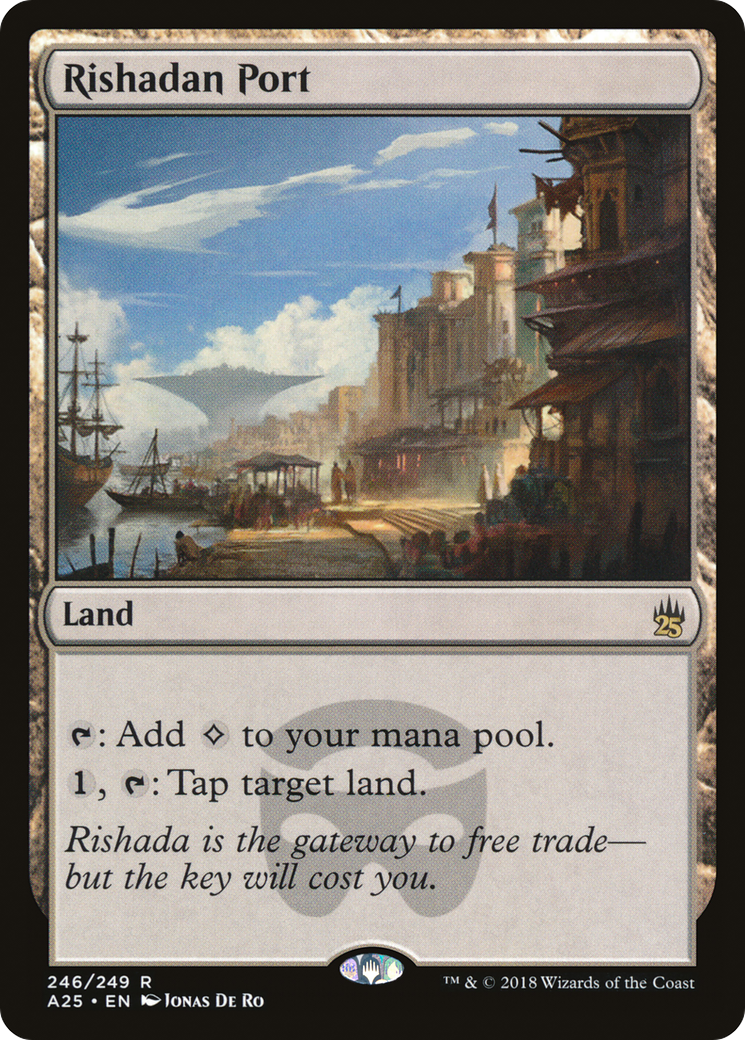Rishadan Port (A25-246) [Masters 25] Foil MTG Single Wizards of the Coast