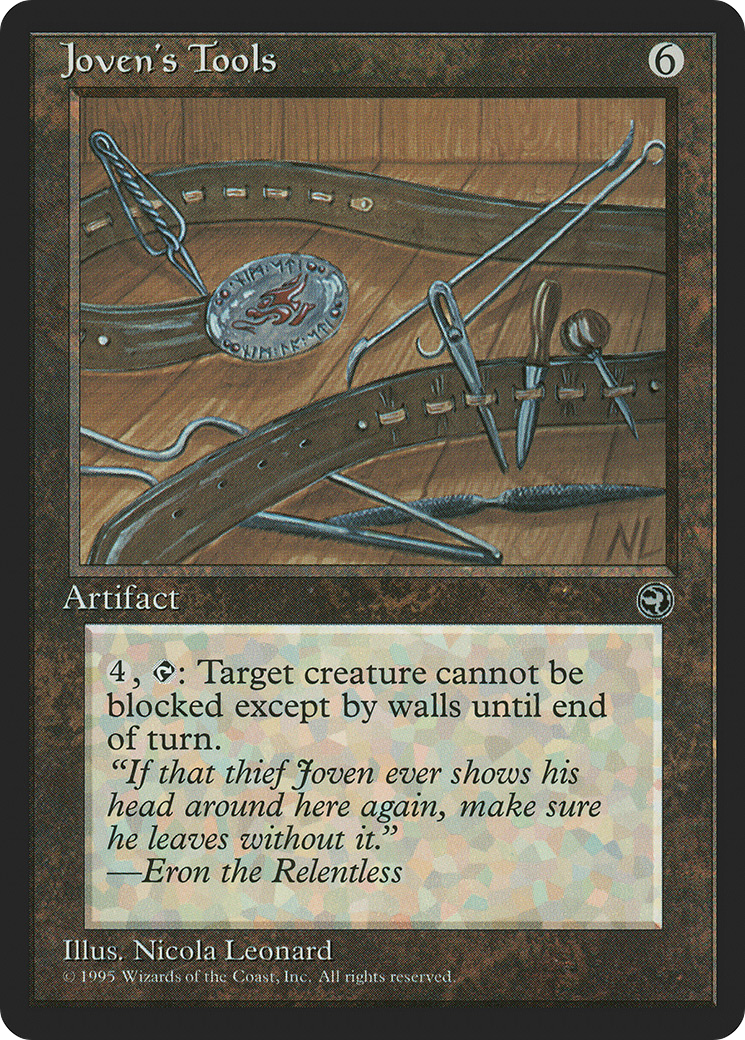 Joven's Tools (HML-) [Homelands] MTG Single Wizards of the Coast