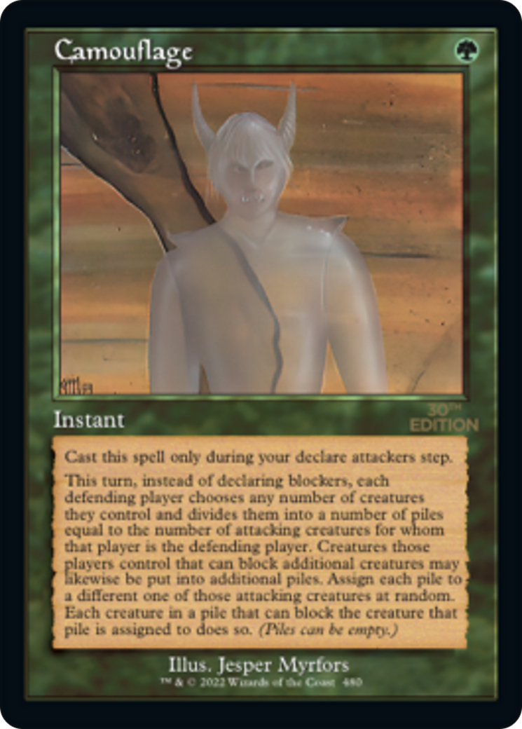 Camouflage (30A-480) [30th Anniversary Edition] MTG Single Wizards of the Coast