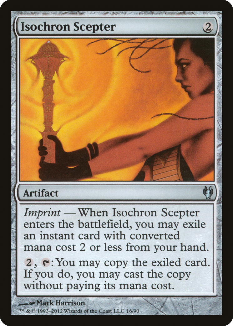 Isochron Scepter (DDJ-016) [Misc] Duel Decks: Izzet vs. Golgari MTG Single Wizards of the Coast