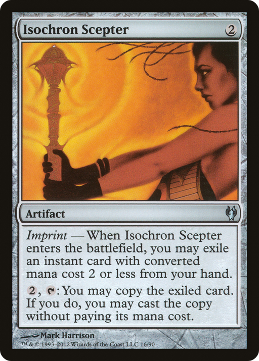 Isochron Scepter (DDJ-016) [Misc] Duel Decks: Izzet vs. Golgari MTG Single Wizards of the Coast