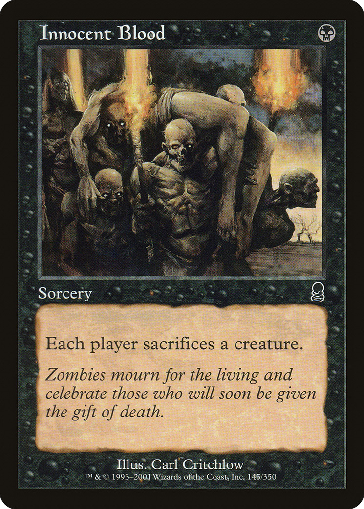 Innocent Blood (ODY-145) [Odyssey] MTG Single Wizards of the Coast