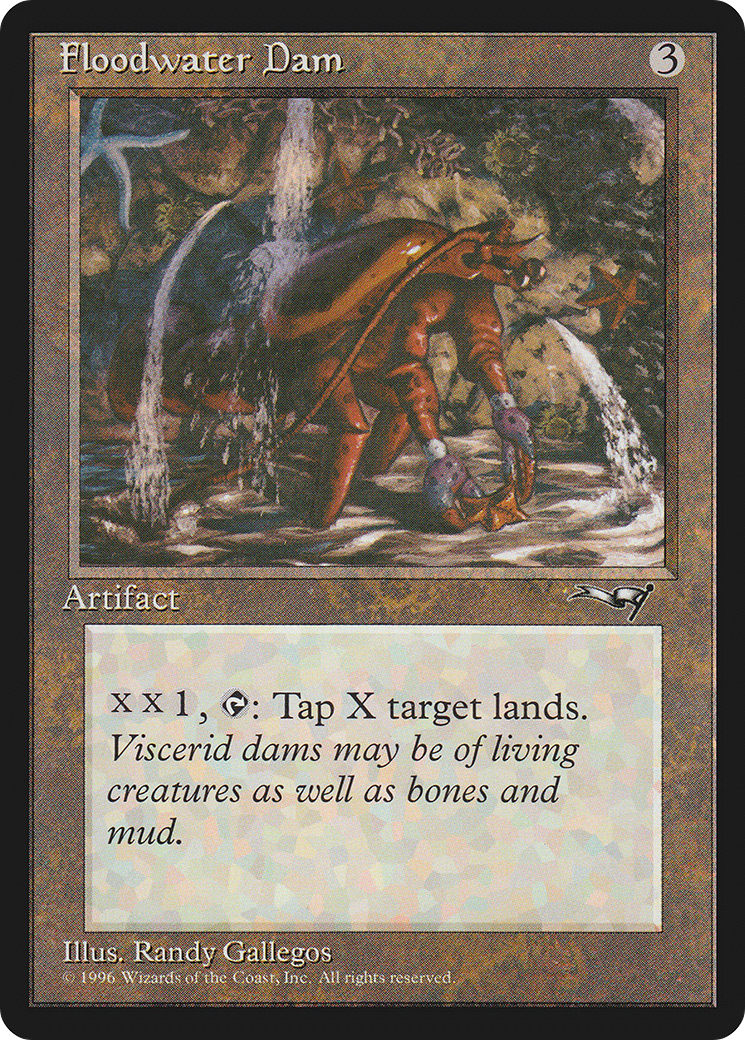 Floodwater Dam (ALL-119) [Alliances] MTG Single Wizards of the Coast