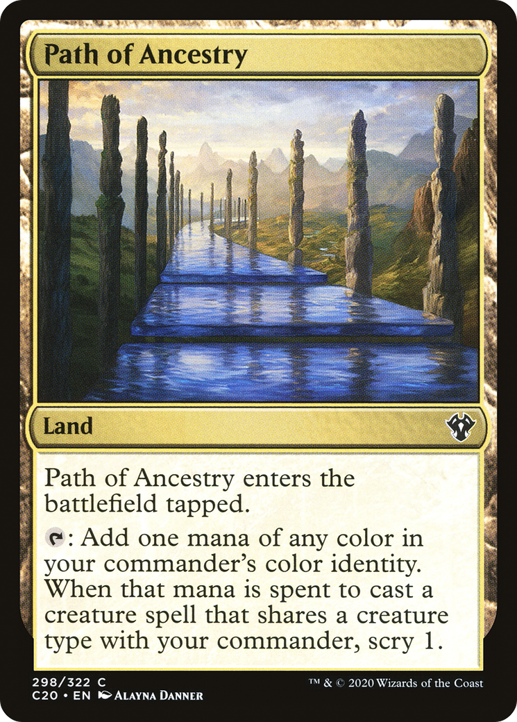 Path of Ancestry (C20-298) [Commander 2020] MTG Single Wizards of the Coast