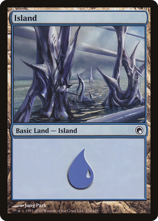 Island (SOM-234) [Scars of Mirrodin] MTG Single Wizards of the Coast