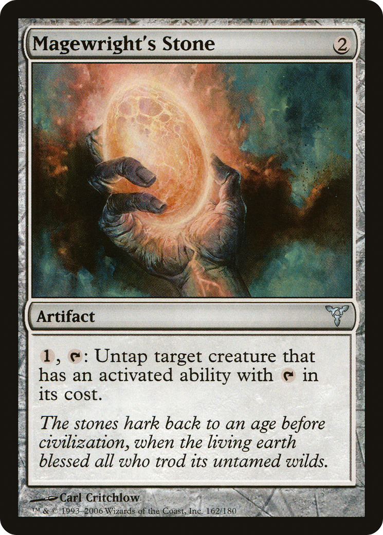 Magewright's Stone (DIS-162) [Dissension] Foil MTG Single Wizards of the Coast