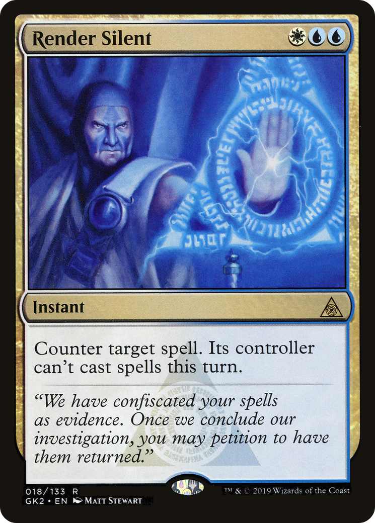 Render Silent (GK2-018) [Misc] RNA Guild Kit MTG Single Wizards of the Coast