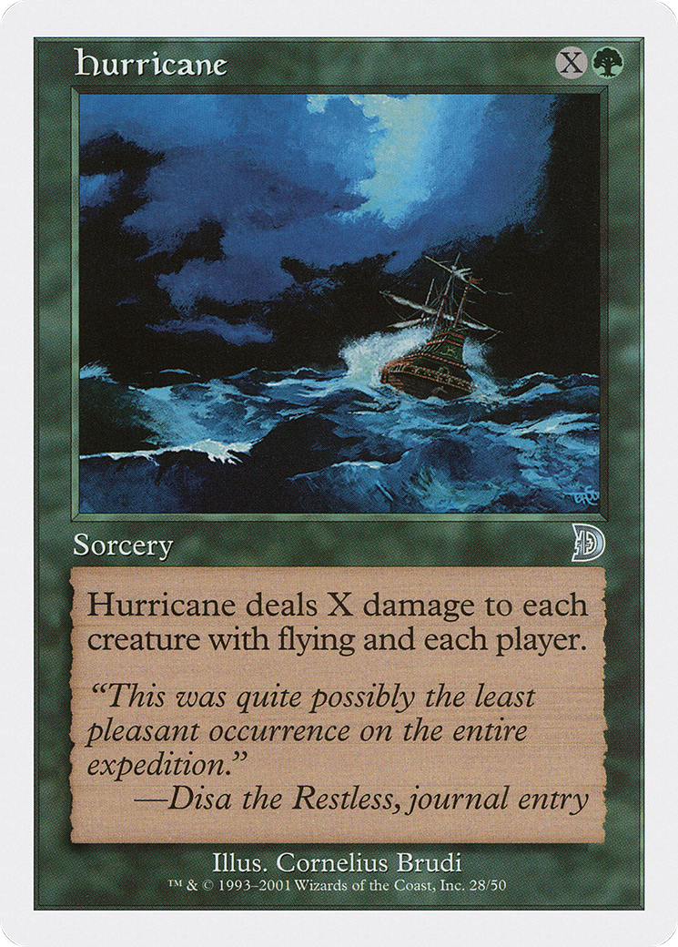 Hurricane (DKM-028) [Misc] Deckmasters MTG Single Wizards of the Coast