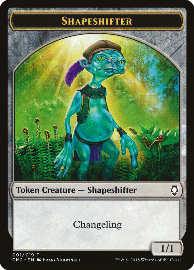 Shapeshifter (CM2-001) [Tokens] Commander Anthology Volume II Tokens MTG Single Wizards of the Coast