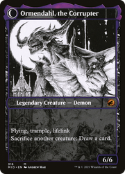 Jerren, Corrupted Bishop (MID-316) [Innistrad: Midnight Hunt] (Showcase) Foil MTG Single Wizards of the Coast