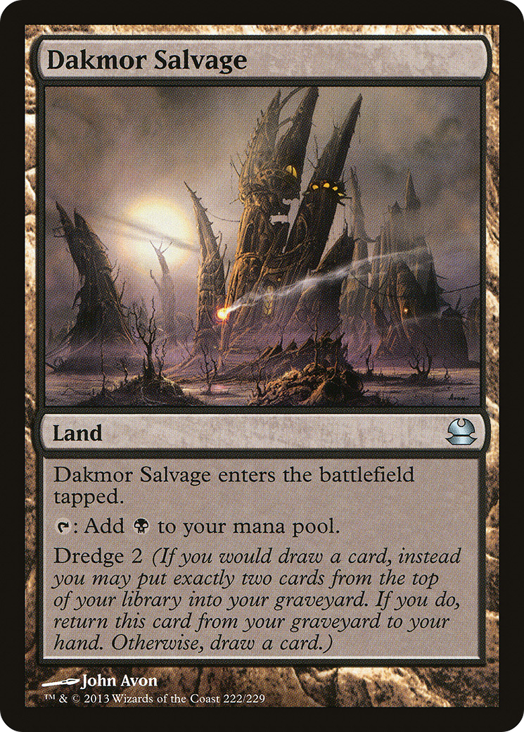 Dakmor Salvage (MMA-222) [Modern Masters] MTG Single Wizards of the Coast
