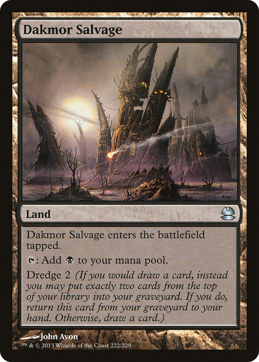 Dakmor Salvage (MMA-222) [Modern Masters] MTG Single Wizards of the Coast