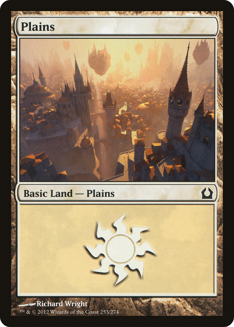 Plains (RTR-253) [Return to Ravnica] Foil MTG Single Wizards of the Coast