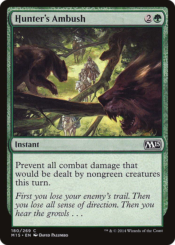Hunter's Ambush (M15-180) [Magic 2015] Foil MTG Single Wizards of the Coast