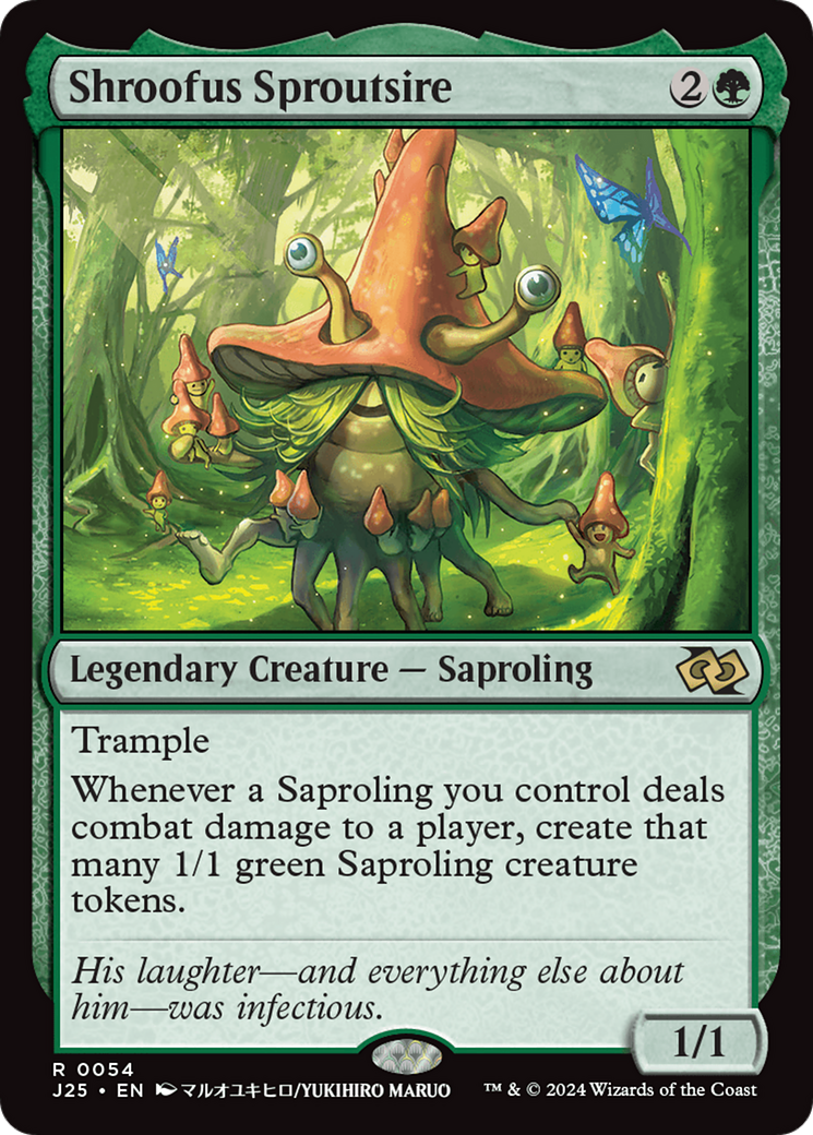 Shroofus Sproutsire (Anime) (J25-054) [Foundations Jumpstart] MTG Single Wizards of the Coast