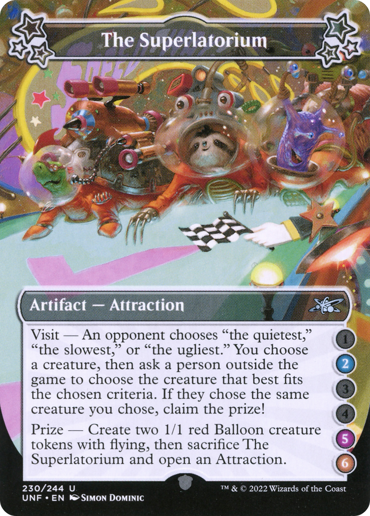 The Superlatorium (UNF-230C) [Unfinity] Foil MTG Single Wizards of the Coast
