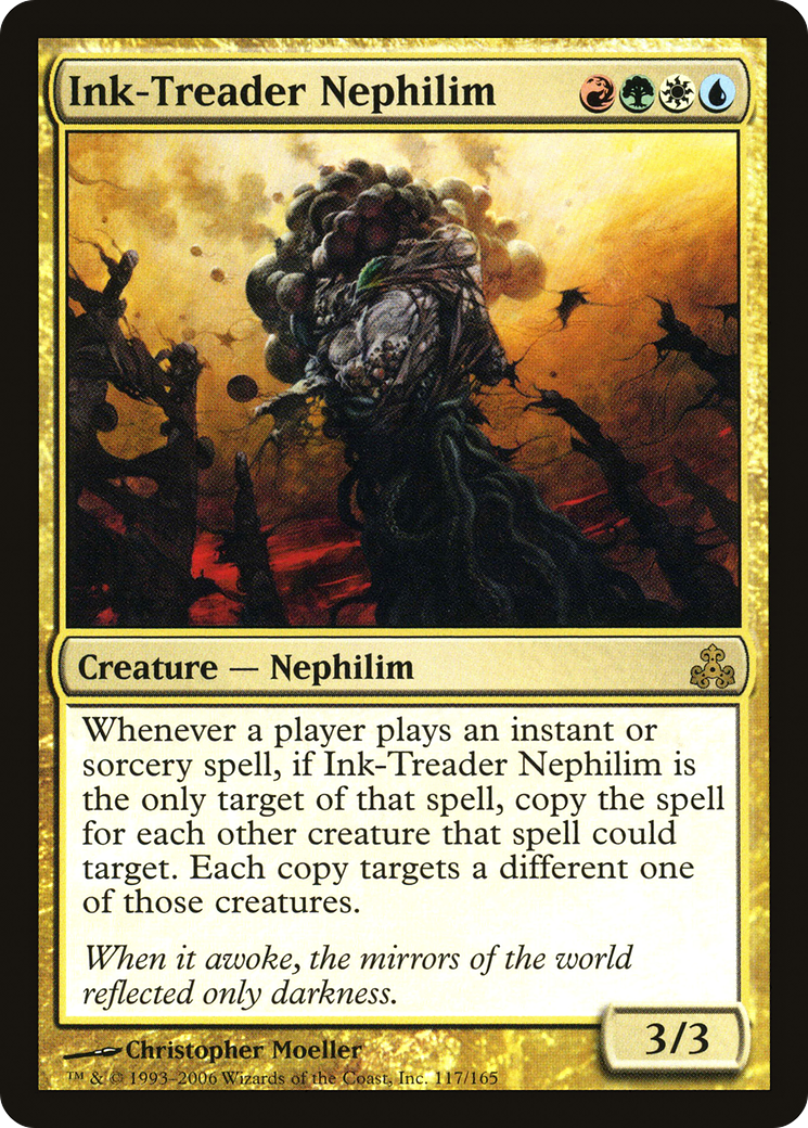 Ink-Treader Nephilim (GPT-117) [Guildpact] Foil MTG Single Wizards of the Coast