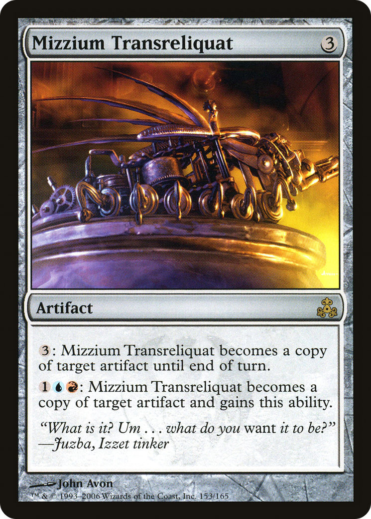 Mizzium Transreliquat (GPT-153) [Guildpact] MTG Single Wizards of the Coast