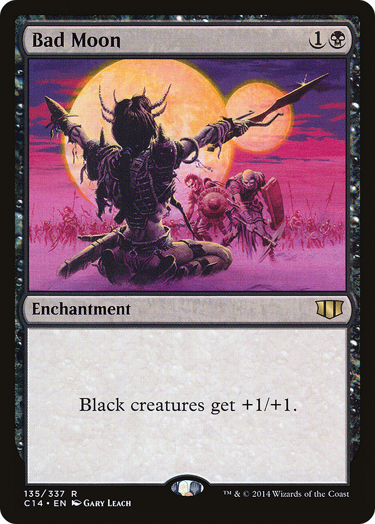 Bad Moon (C14-135) [Commander 2014] MTG Single Wizards of the Coast