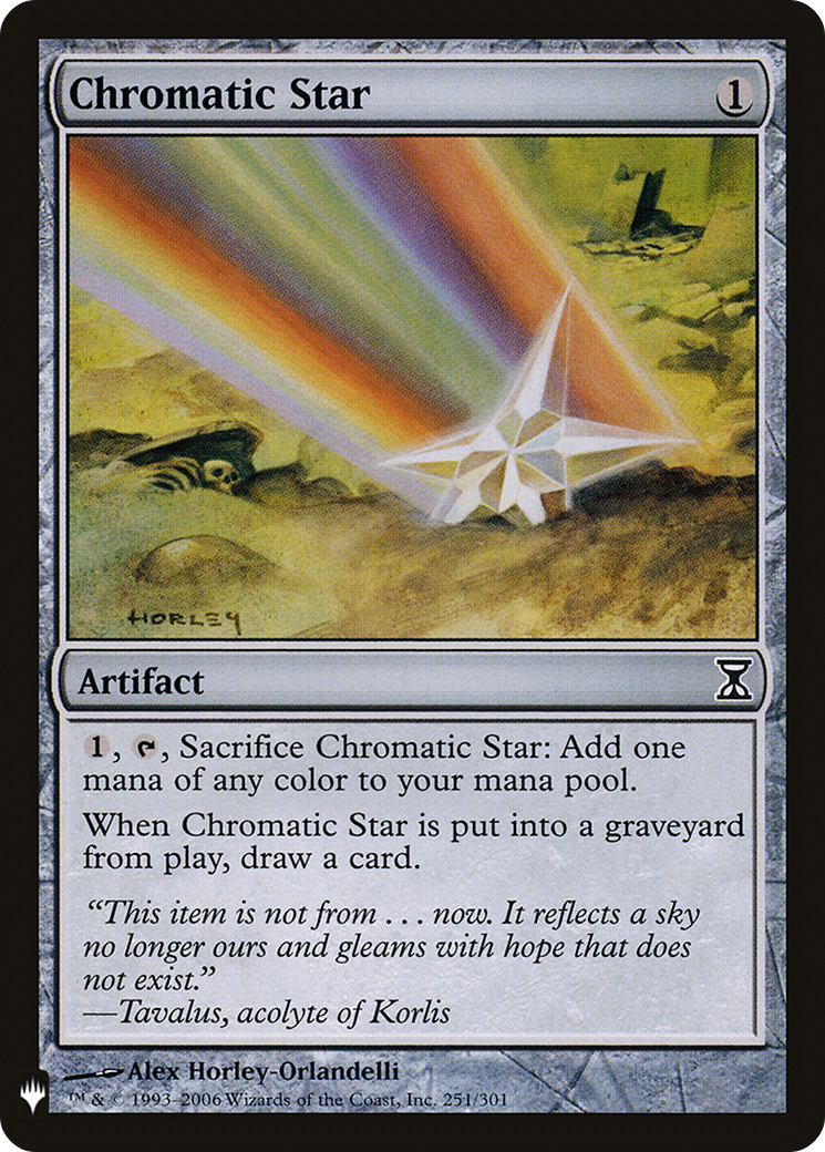 Chromatic Star (LIST-TSP-251) [Mystery Booster] The List MTG Single Wizards of the Coast