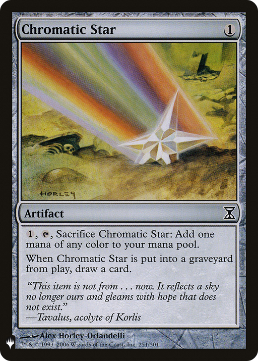 Chromatic Star (LIST-TSP-251) [Mystery Booster] The List MTG Single Wizards of the Coast