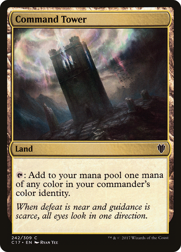Command Tower (C17-242) [Commander 2017] MTG Single Wizards of the Coast