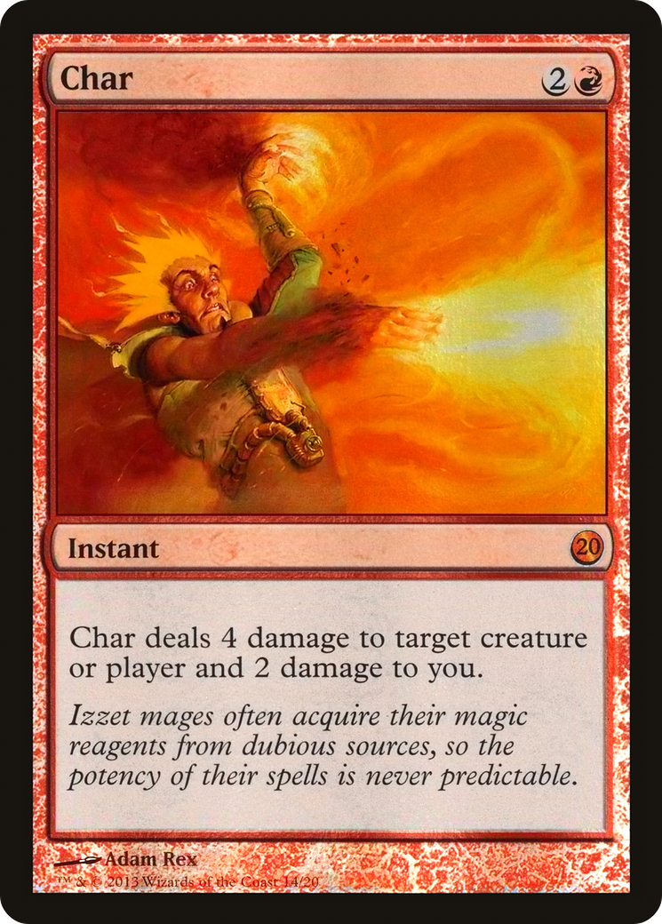 Char (V13-014) [Misc] From the Vault: Twenty Foil MTG Single Wizards of the Coast