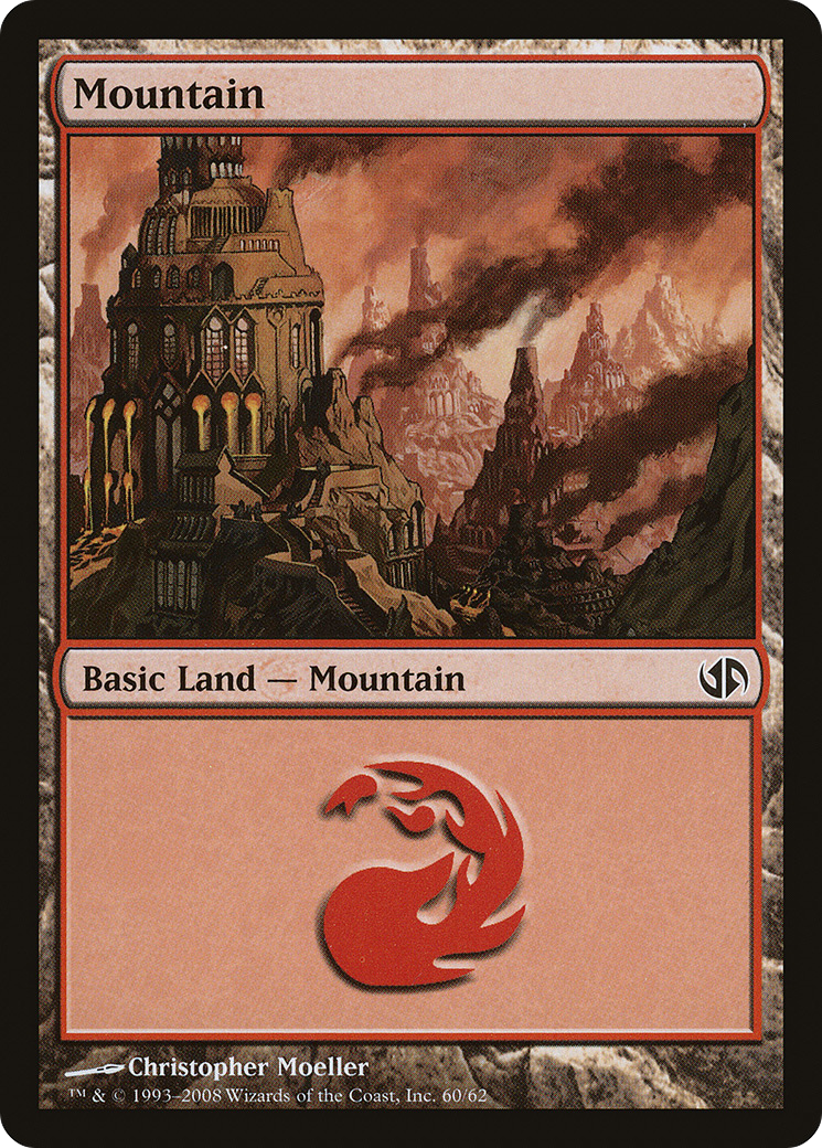 Mountain (DD2-060) [Misc] Duel Decks: Jace vs. Chandra MTG Single Wizards of the Coast