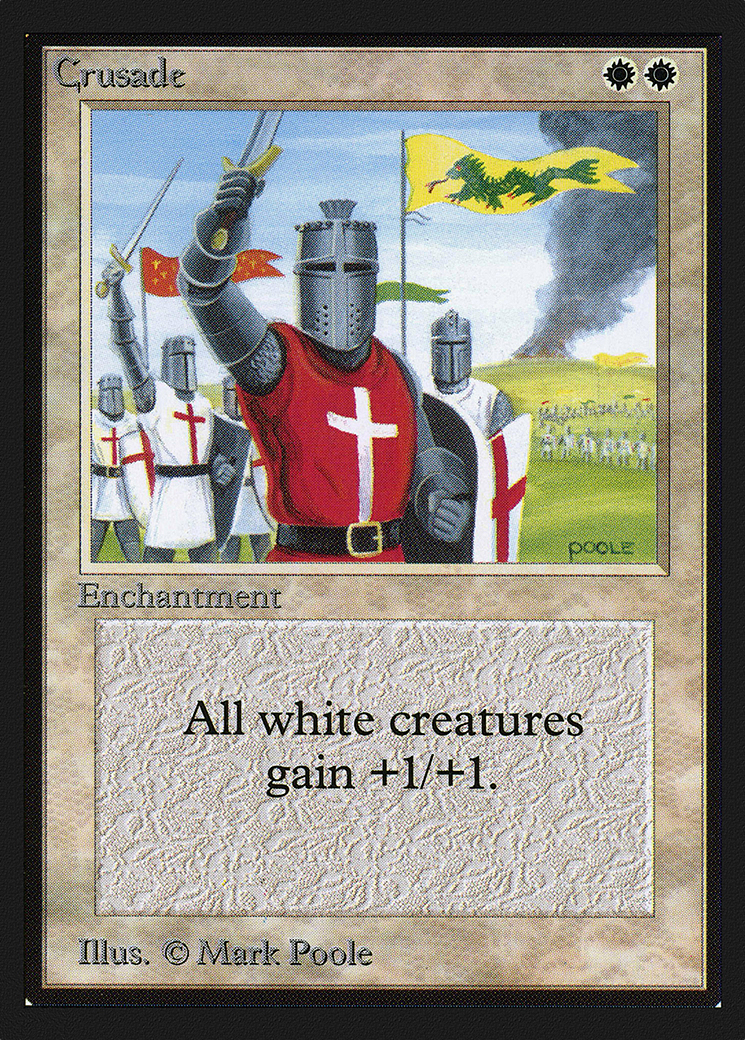 Crusade (CED-017) [Collectors' Edition] MTG Single Wizards of the Coast