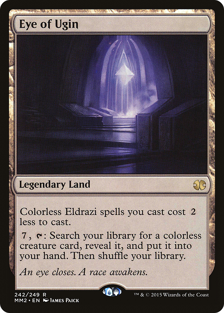 Eye of Ugin (MM2-242) [Modern Masters 2015] Foil MTG Single Wizards of the Coast