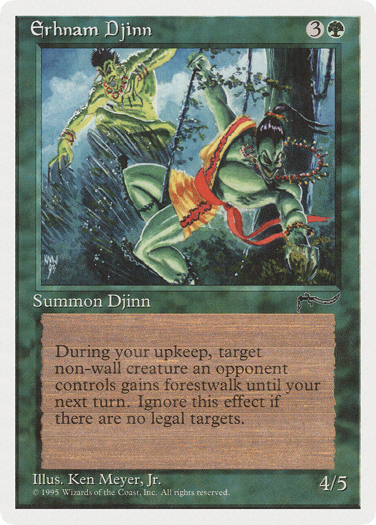 Erhnam Djinn (CHR-064) [Chronicles] MTG Single Wizards of the Coast