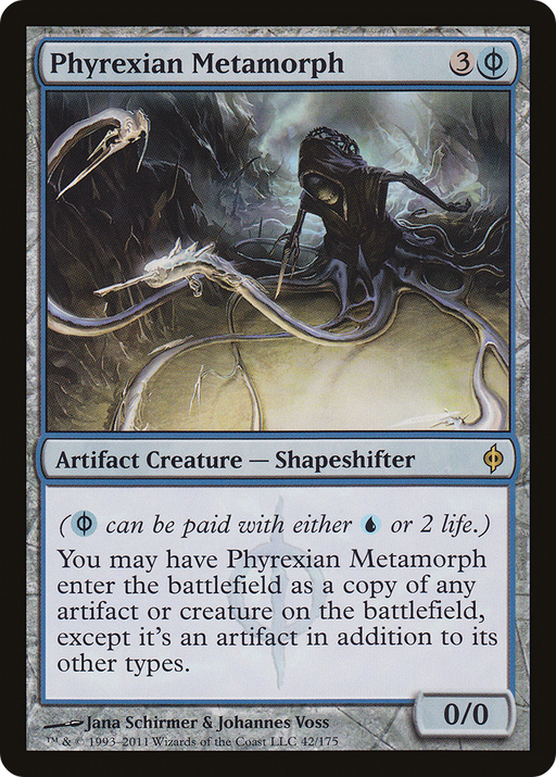 Phyrexian Metamorph (NPH-042) [New Phyrexia] Foil MTG Single Wizards of the Coast