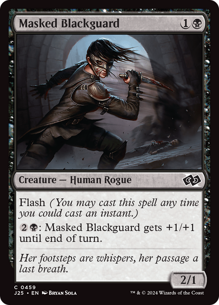 Masked Blackguard (J25-459) [Foundations Jumpstart] MTG Single Wizards of the Coast