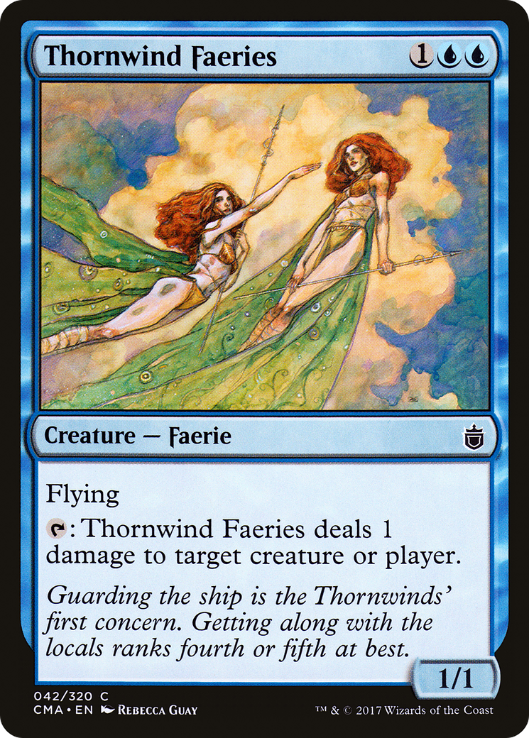 Thornwind Faeries (CMA-042) [Commander Anthology] MTG Single Wizards of the Coast