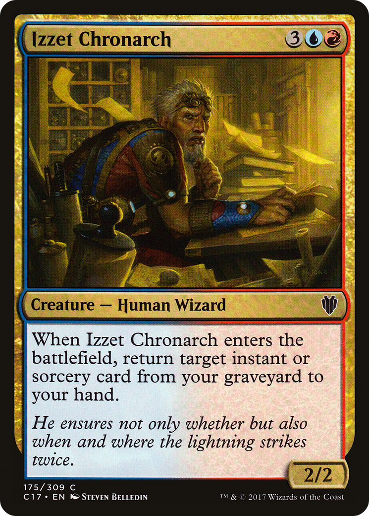 Izzet Chronarch (C17-175) [Commander 2017] MTG Single Wizards of the Coast