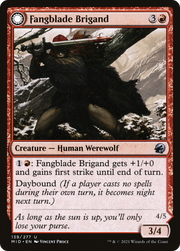 Fangblade Brigand (MID-139) [Innistrad: Midnight Hunt] MTG Single Wizards of the Coast