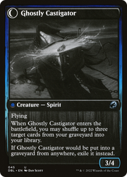 Covetous Castaway (DBL-045) [Innistrad: Double Feature] Foil MTG Single Wizards of the Coast
