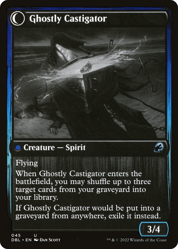 Covetous Castaway (DBL-045) [Innistrad: Double Feature] Foil MTG Single Wizards of the Coast