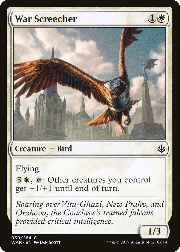 War Screecher (WAR-039) [War of the Spark] MTG Single Wizards of the Coast